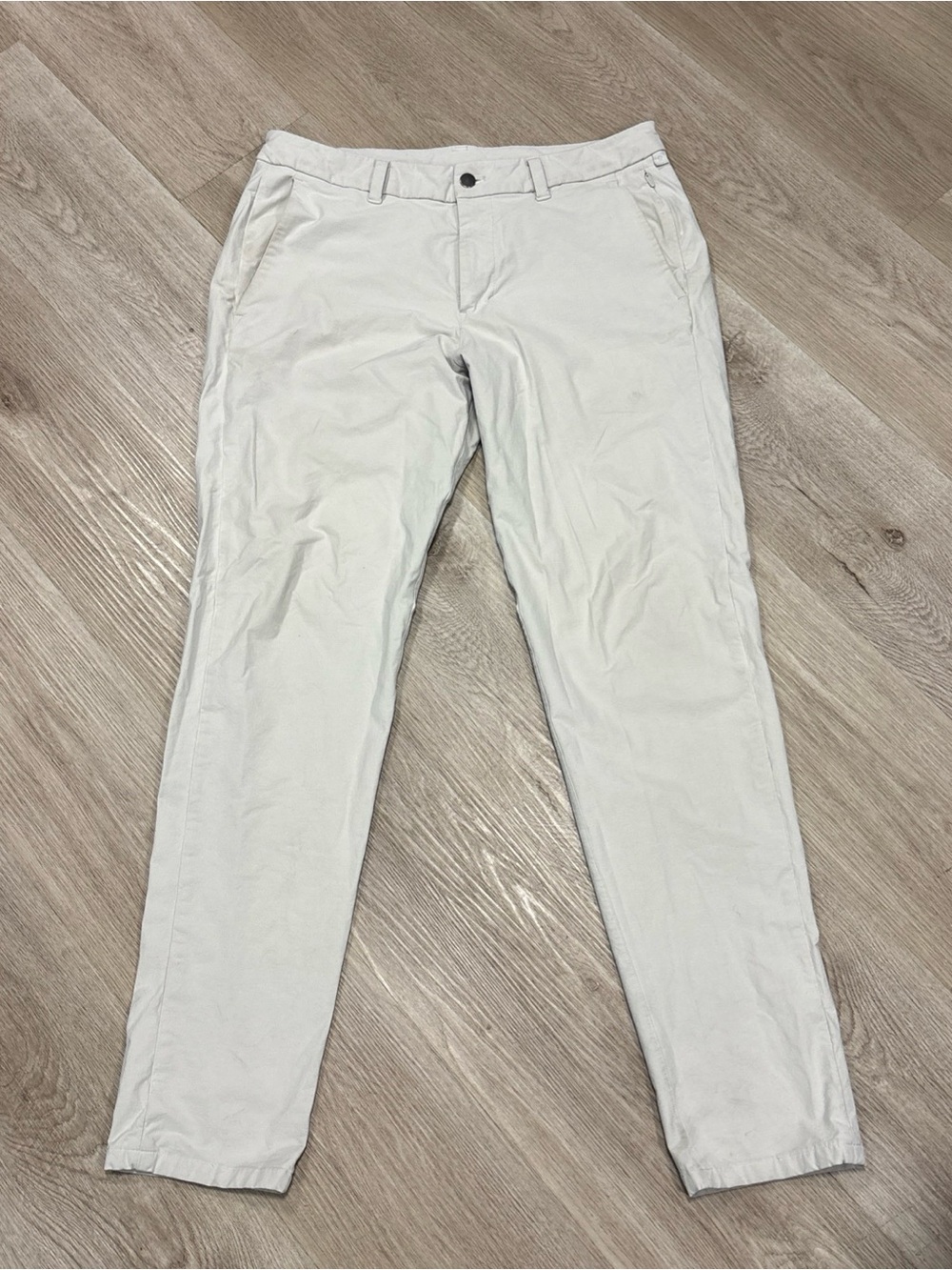 Lululemon Commission ABC Classic Pants 34 Beige Stretch Warpstreme Performance